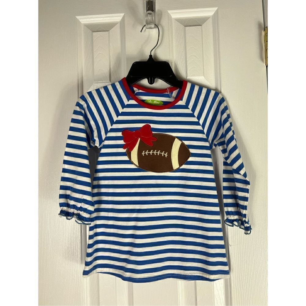 NWOT Be Mine Football Top Size 4